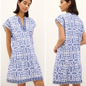 Marie Oliver Henrietta Dress in Melody(blue) size XS